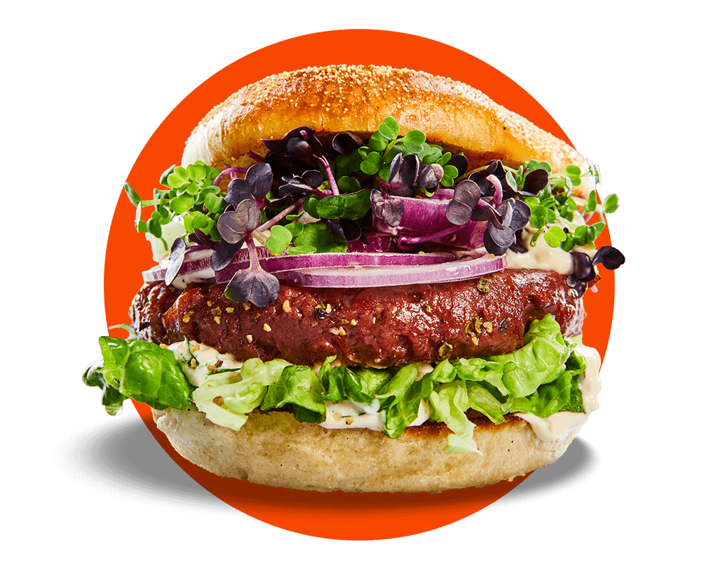 Beefless-Burger (vegan)