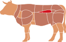 Filet-Steak - Teilstück vom Rind