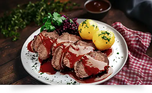 Sauerbraten (2-3 Personen)