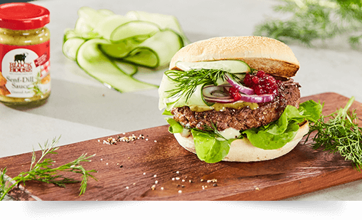 Burger für "Midsommar-Griller"
