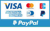 Zahlungsarten im Block House Onlineshop - Kreditkarte: VISA, mastercard, American Express, Diners Club | SEAP-Lastschrift | PayPal
