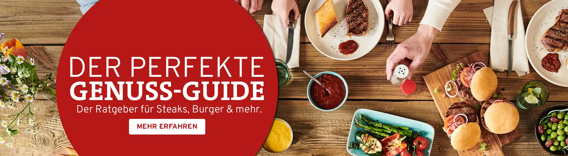 Der prefekte Genuss-Guide - Der Ratgeber für Steaks, Burger & mehr