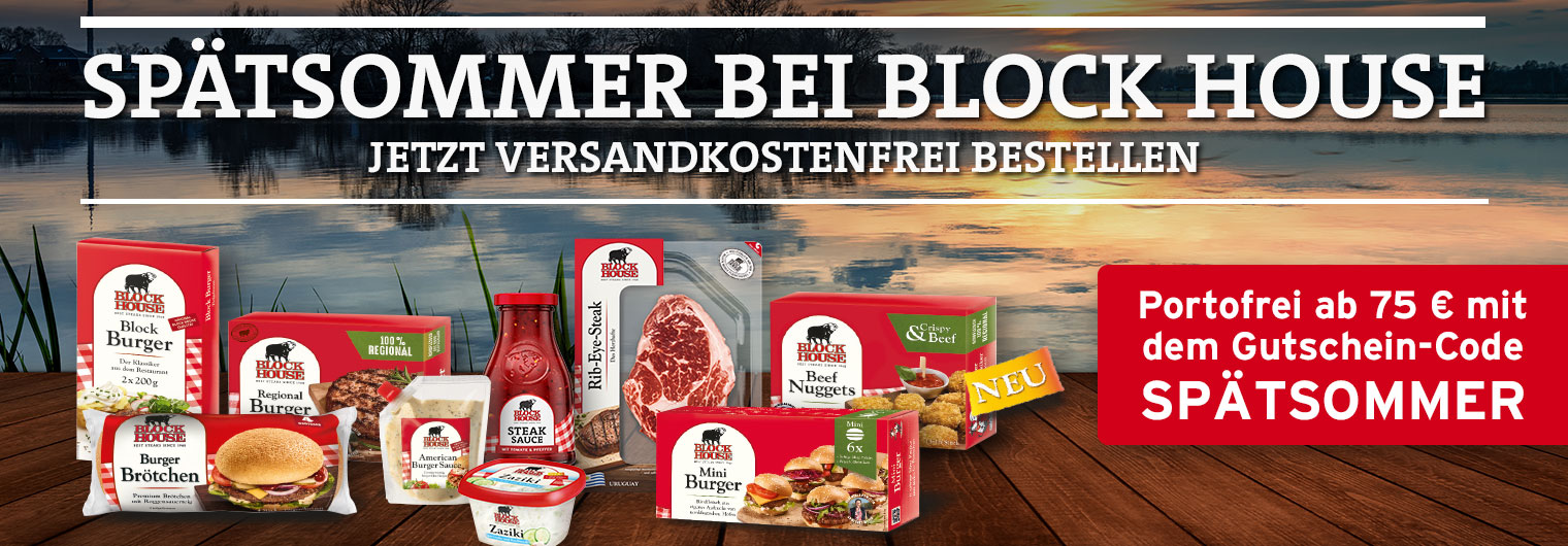 BLOCK HOUSE Steaks & Feinkost im offiziellen