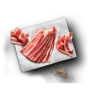 Beef Bacon geschnitten Produktbild