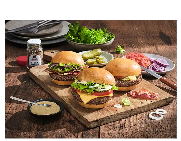 Steakhouse Burger Karton Produktbild  L