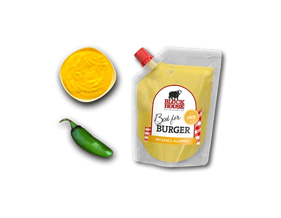 Burger Sauce Cheese Produktbild  L