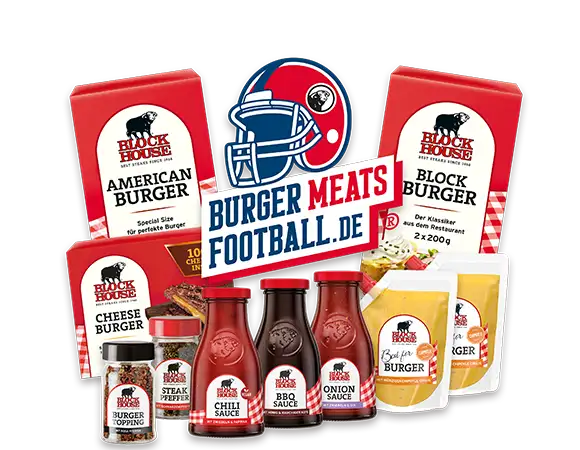 Burger Meats Football-Box Produktbild