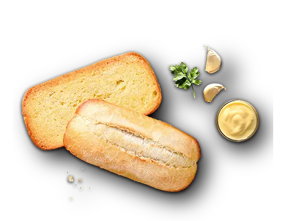 Mini Brot Knoblauch Produktbild