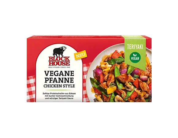 Vegan Chicken Pfanne Teriyaki Produktbild  L