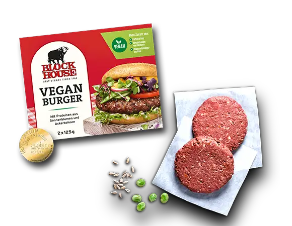 Vegan Burger Produktbild