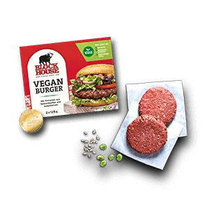 Vegan Burger Produktbild