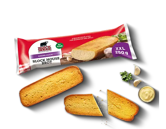 Block House Brot Knoblauch Produktbild
