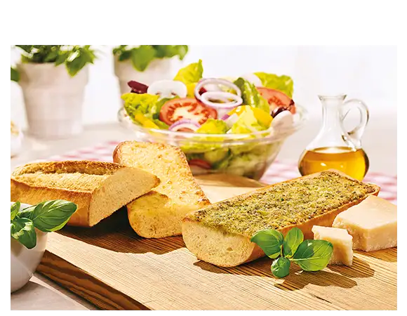 Block House Brot Kräuterbutter Art Produktbild  L
