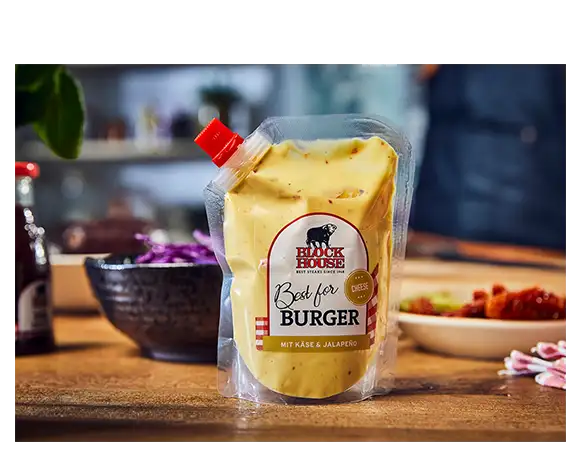 Burger Sauce Cheese Produktbild  L