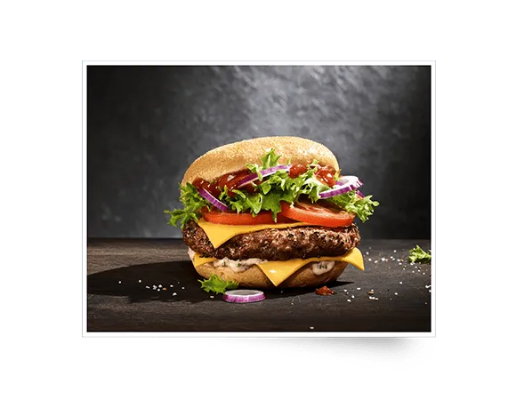 Burger Brötchen Produktbild  L