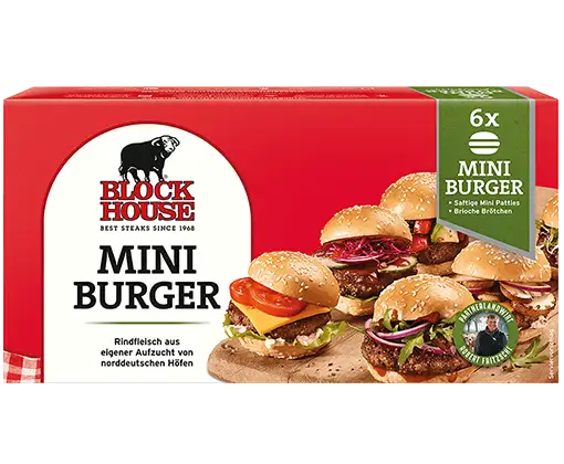 Kleine Burger, großer Geschmack - ideal für jede Gelegenheit
