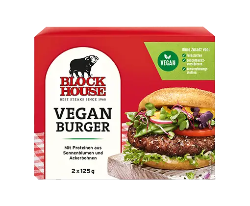 Pflanzlicher Genuss - veganer Burger für bewusste Genießer