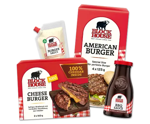 Burger für entspanntes Genießen