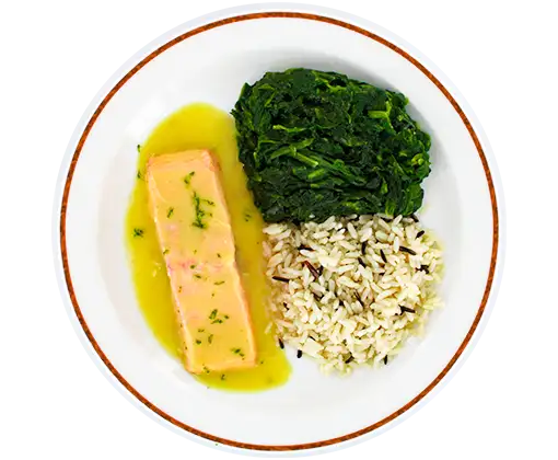 Lachs in Limetten-Butter