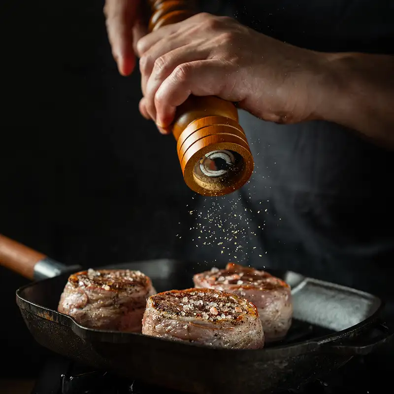 Steak pfeffern