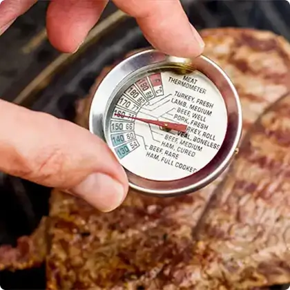 Garstufen & Kerntemperaturen