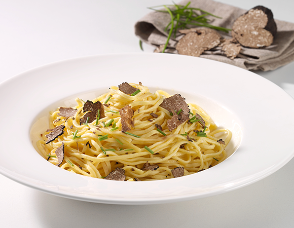 Tagliarini mit Trüffelbutter – feine Bandnudeln mit edler Note