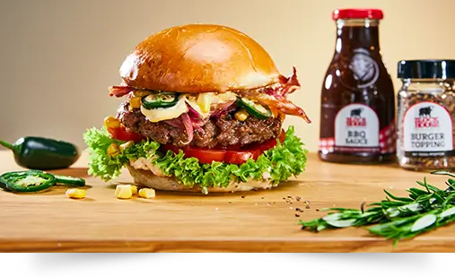 Hot Cheese Burger