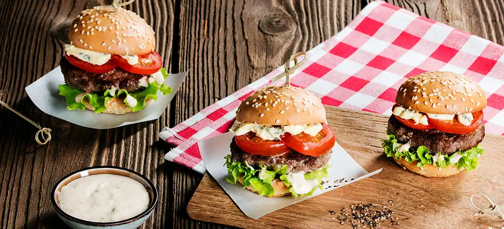 Snack Burger Blue Cheese