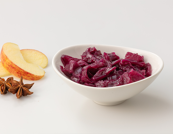Apfelrotkohl – fein abgeschmeckt mit Butter & Balsamico