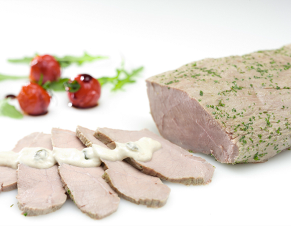 Carne di Vitellone – rosa gegartes Kalbfleisch mit feiner Kräuternote