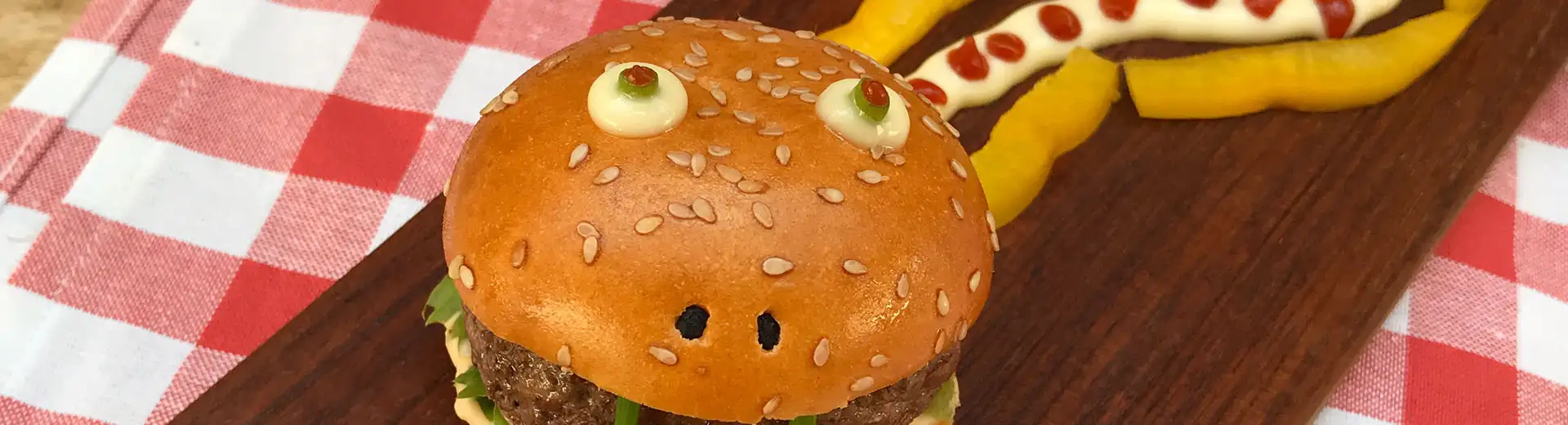 Burger Schlange