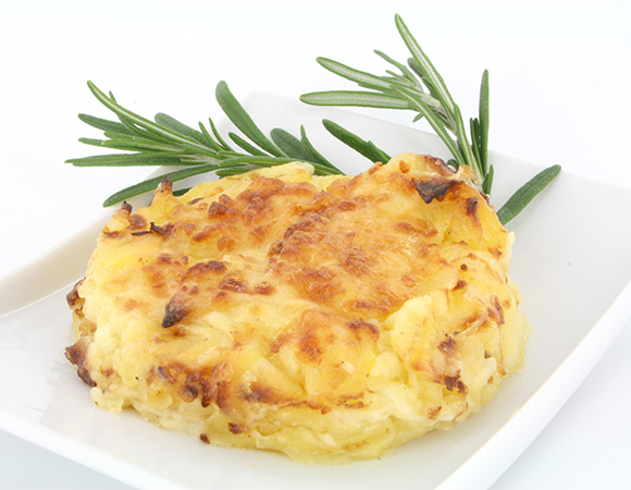 Gratin-Kartoffeln – fertig gegart & goldgelb gratiniert