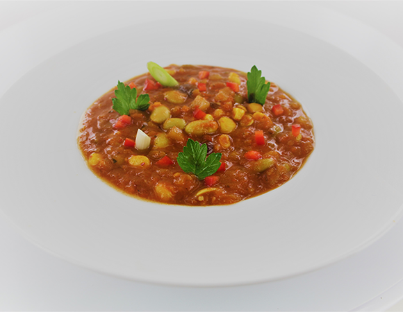 Chili sin Carne – Veganes Chili mit Bohnen, Paprika & Sonnenblumenprotein 1