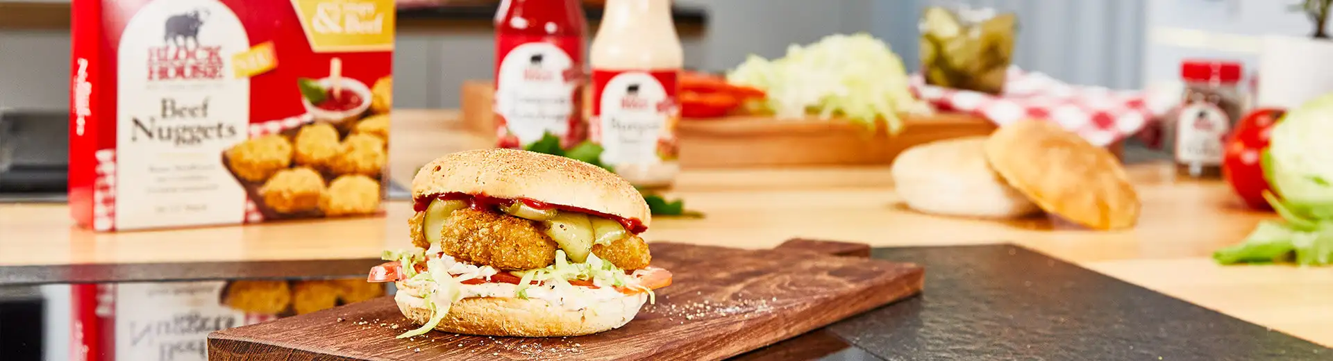 Crispy Beef Burger