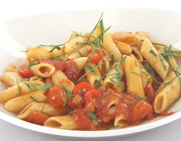 Sauce Arrabiata – pikante Tomatensauce mit Chili & Knoblauch