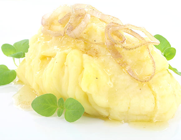 Cremiger Kartoffelstampf mit Milch, Sahne & Butter