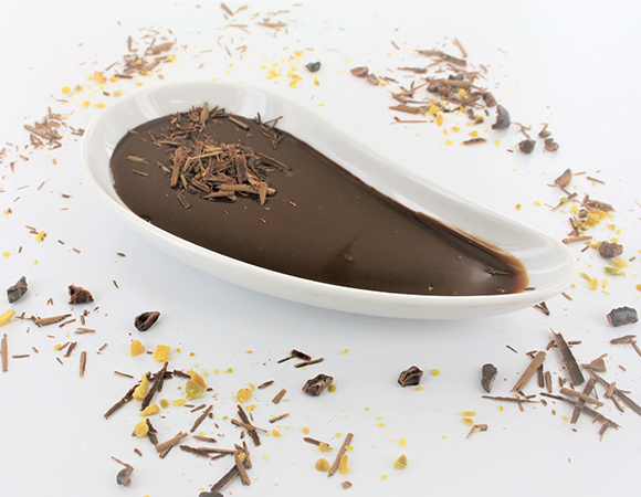 Schokoladensauce mit Vollmilch- & Bitterkuvertüre – servierfertig