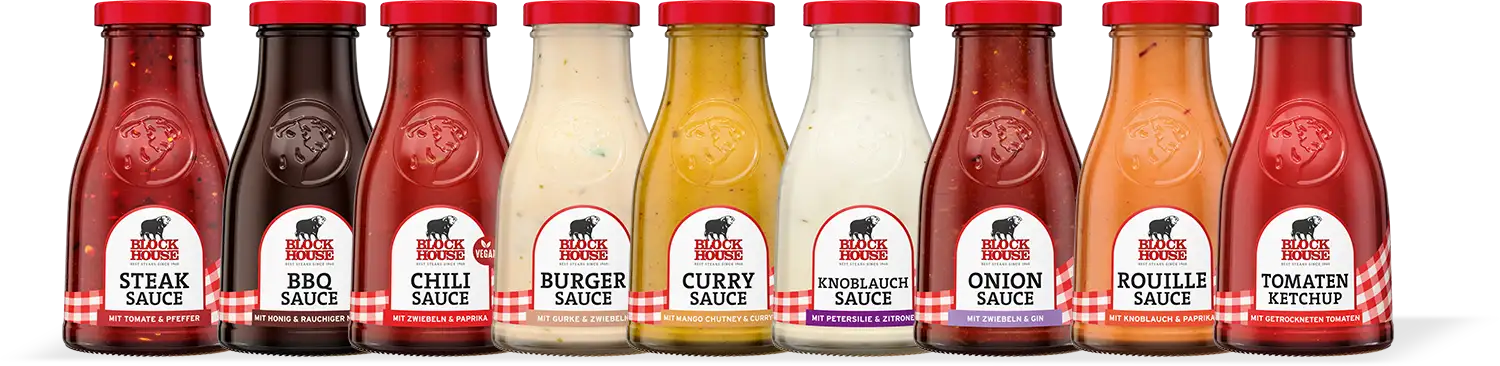 BLOCK HOUSE Grillsaucen & Dips zum Verfeinern