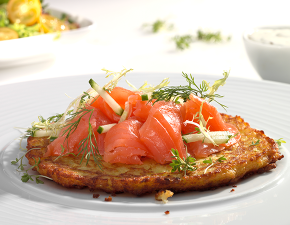 Reibekuchen aus frischen Kartoffeln – knusprig & herzhaft  