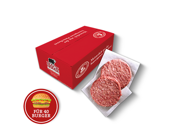Black Angus Burger Karton 