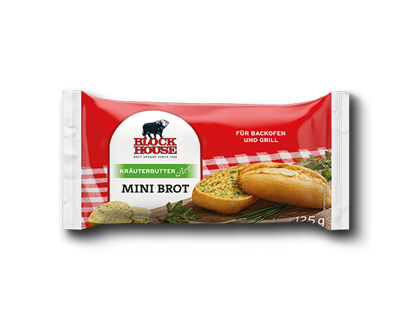 Mini Brot Kräuterbutter Art 2