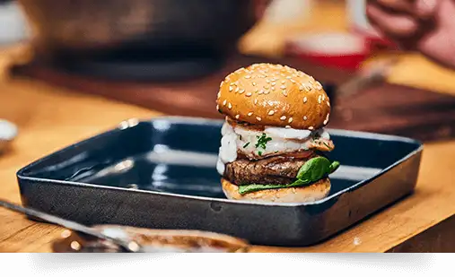 Surf and Turf Mini-Burger