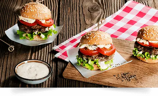 Snack Burger Blue Cheese